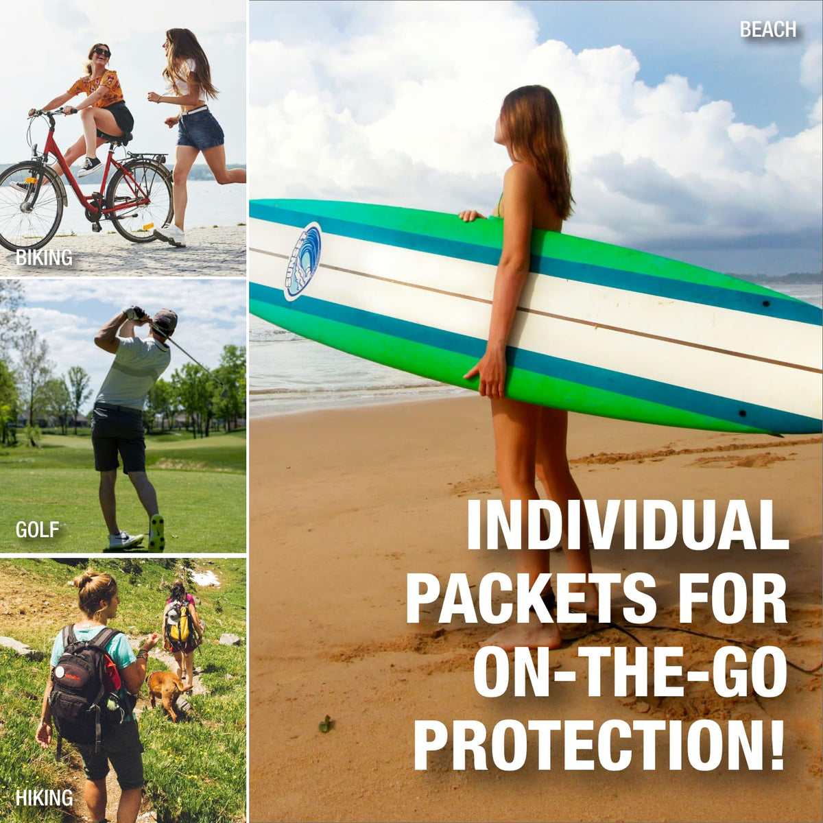 CoreTex Sun X 30+ packet for on the go travel use