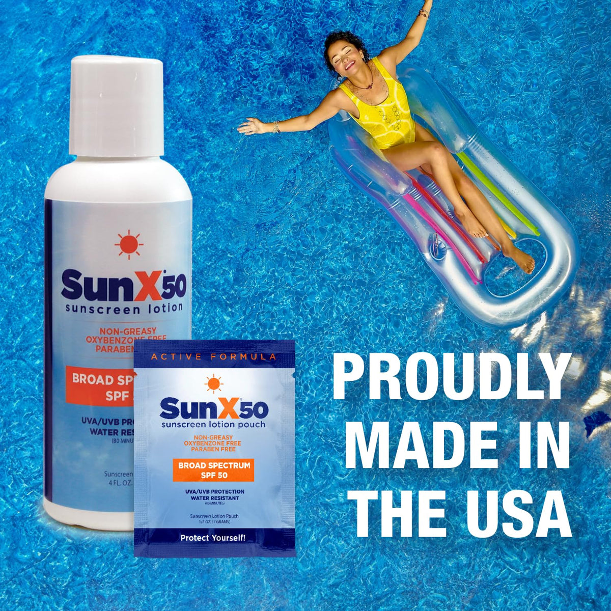 CoreTex Sun X 50 made in USA sunscreen for trusted quality