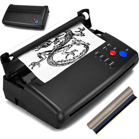 CORIEOSD Tattoo Transfer Machine front view for efficient studio workflow.