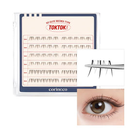Gentle on sensitive eyes, CORINGCO Toktok Hara lashes provide comfortable daily wear