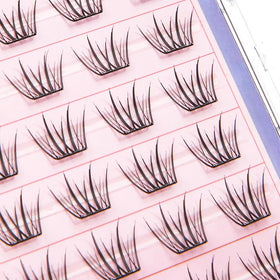 CORINGCO Toktok Hara Light lashes and reusable clusters for multiple uses.
