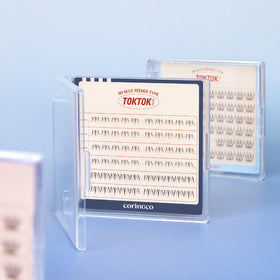 Waterproof, 24-hour wear keeps CORINGCO Toktok Hara lashes in place all day