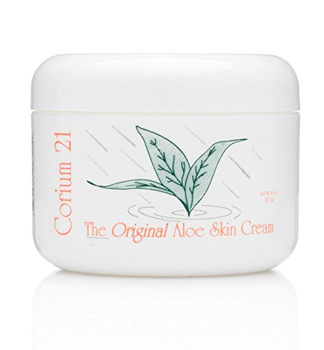 Corium 21 Original Aloe Skin Cream jar for daily hydration and soothing moisture
