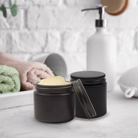 Cornucopia 4oz jar with included spatula for simple product access.