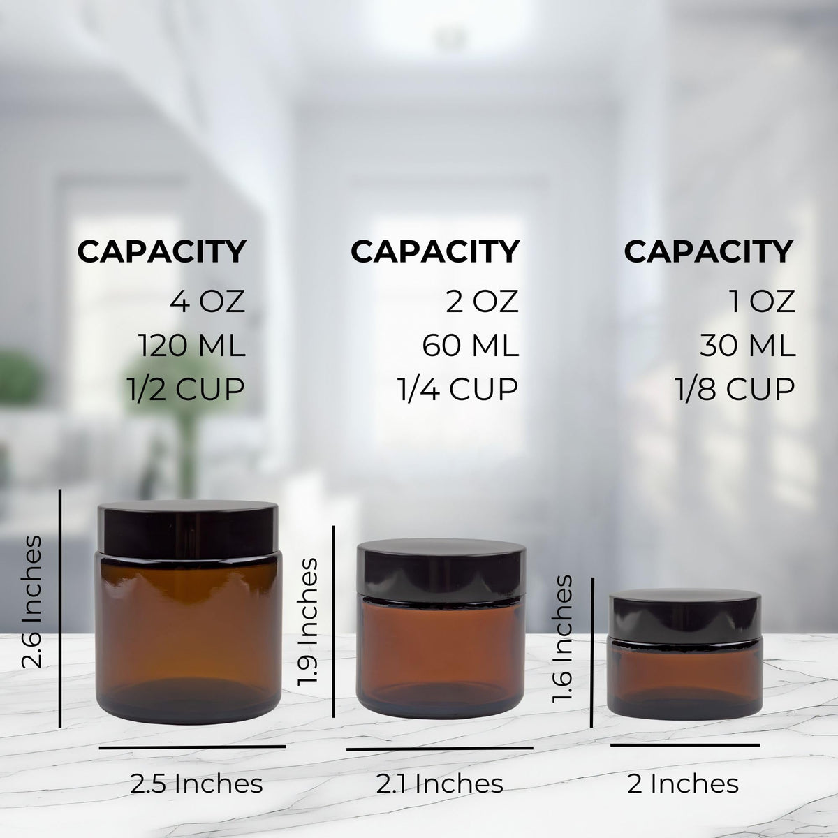 Cornucopia Brands jar with foam-liner lid ensures leak-free travel.