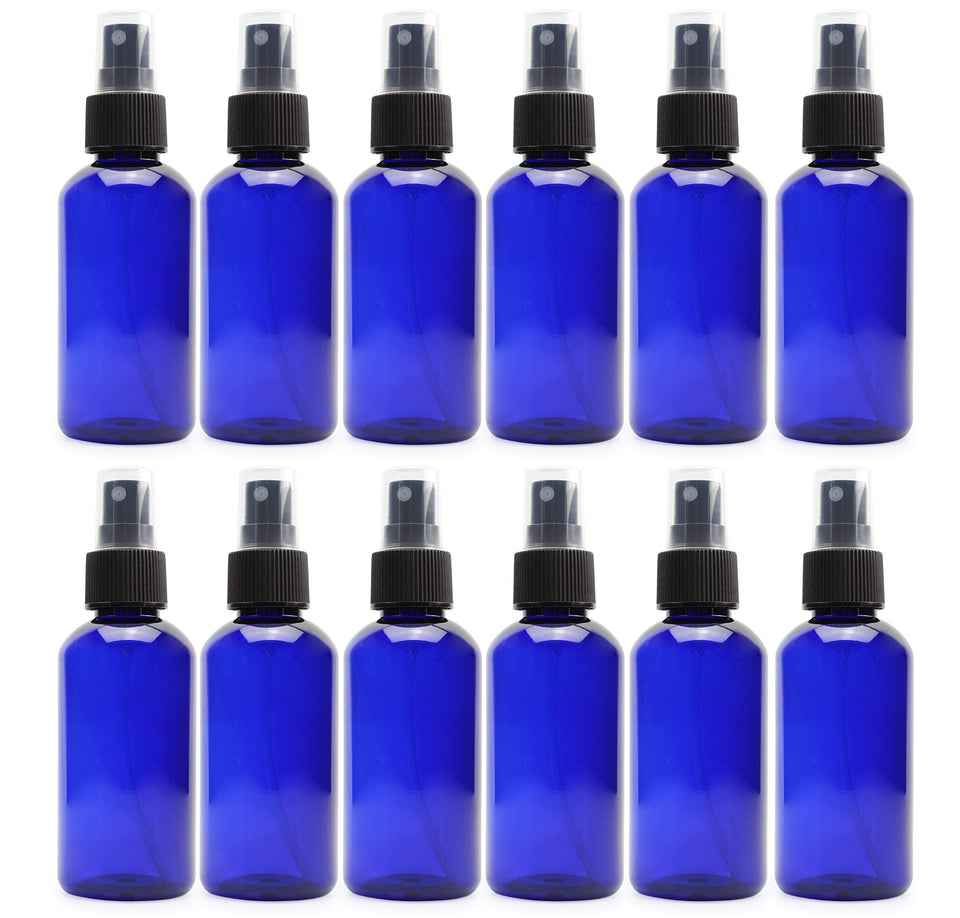 Cornucopia Brands 4oz blue bottle pour spout for precise dispensing.