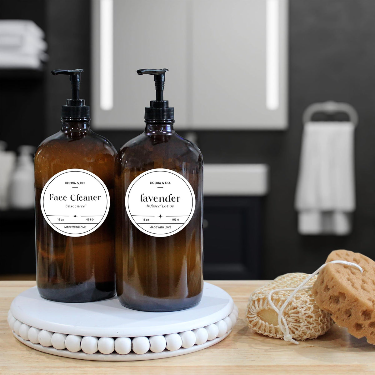 Cornucopia Brands amber glass bottle in a tidy 2-pack setup.
