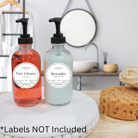 Cornucopia Brands BPA-free pump tops keep contents clean and safe for use