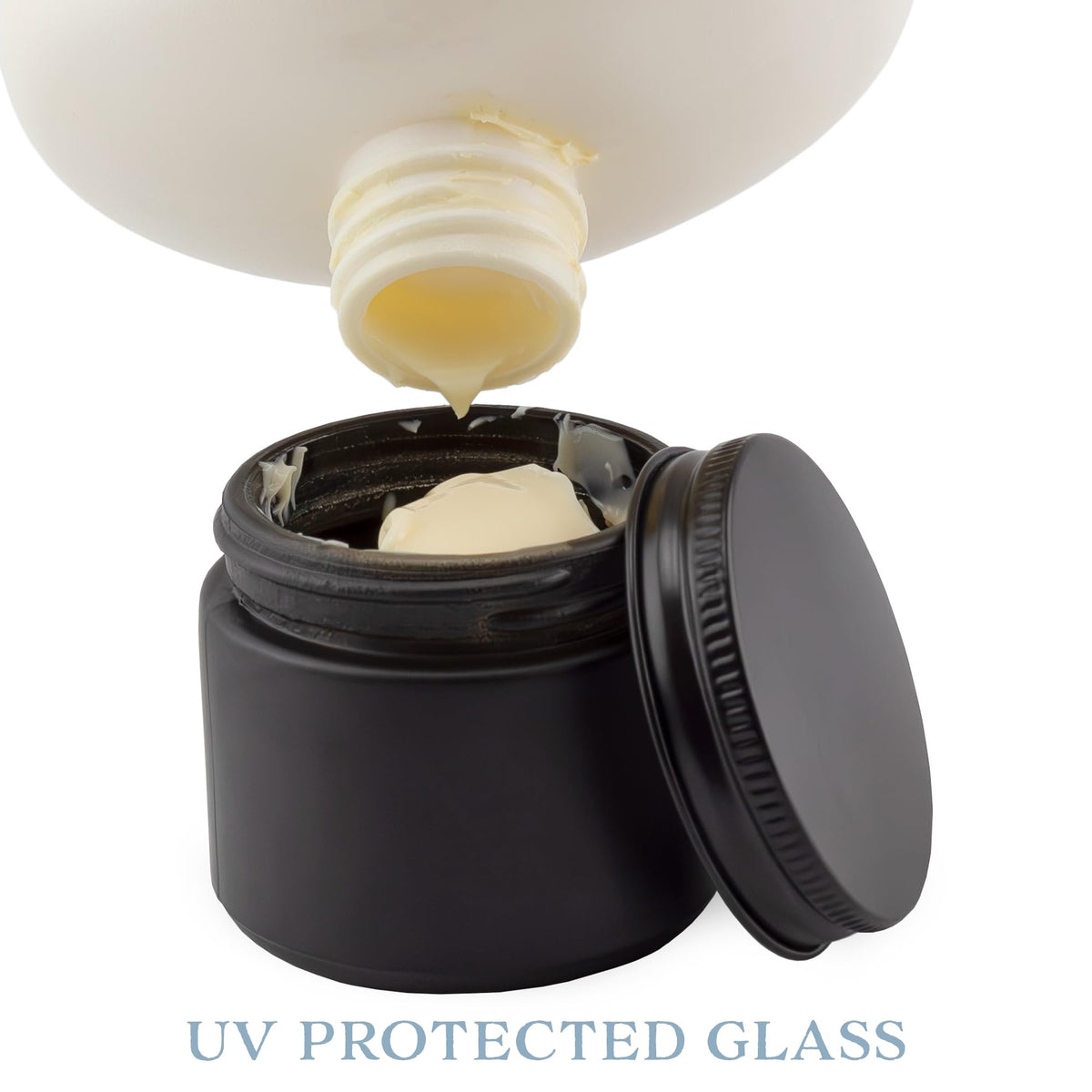 Cornucopia Brands chalk-marker-friendly jar for easy labeling