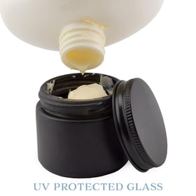 Cornucopia Brands chalk-marker-friendly jar for easy labeling