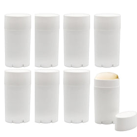 Cornucopia Brands 2.5oz empty deodorant container 75ml in an 8-pack for DIY products.