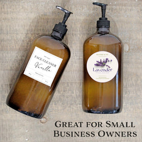 Great for liquid soap, lotion, or aromatherapy blends at home.