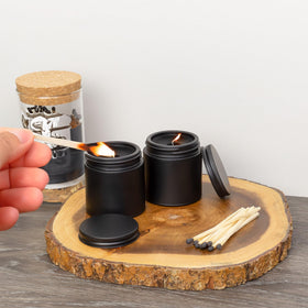 Cornucopia compact 2.25-inch tall jar suitable for small batches.