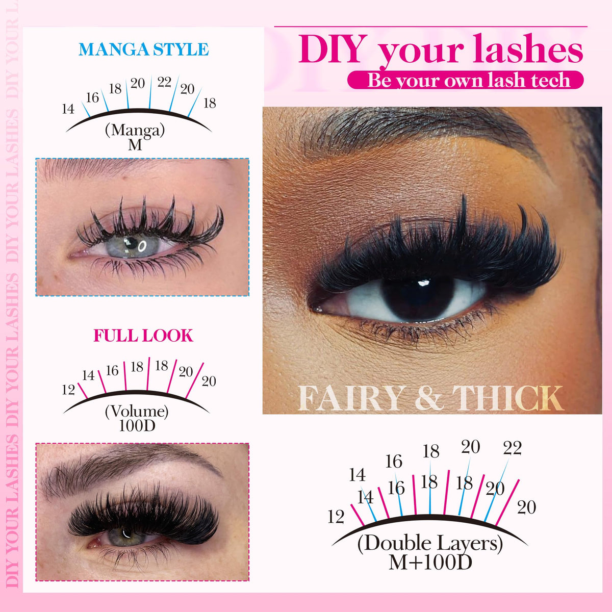 CORUSCATE spike lash individuals create long, eye-catching lash spikes.