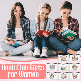 Cosblank book club gifts cosmetic bag set, versatile storage for cosmetics