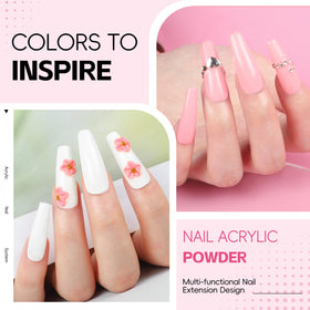 COSCELIA rhinestones add sparkle to professional-looking nails
