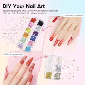 COSCELIA complete manicure kit, ideal gift for beauty lovers