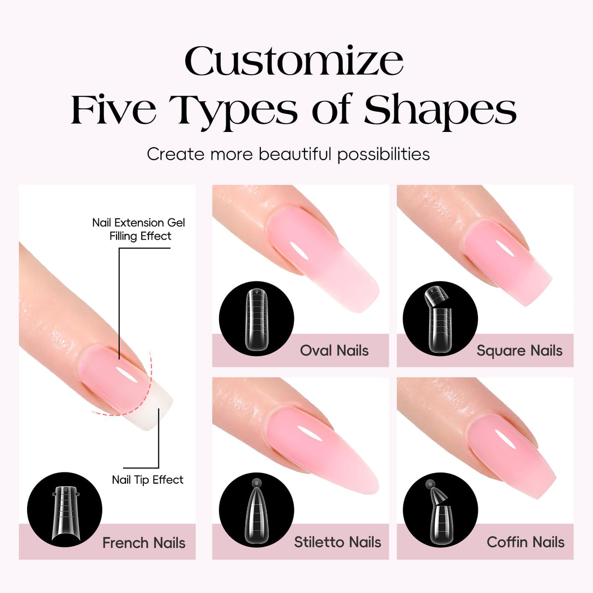 COSCELIA gift-ready nail kit for beauty lovers.