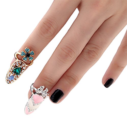 CosCosX fashion nail ring ideal for events and gifts.