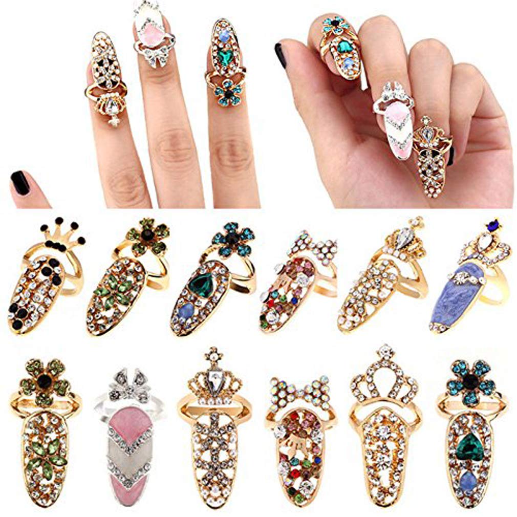 CosCosX party nail ring creates eye-catching shimmer for events.