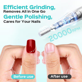 COSLUS C52 offers 9-speed settings for precise nail care tailored to each task.