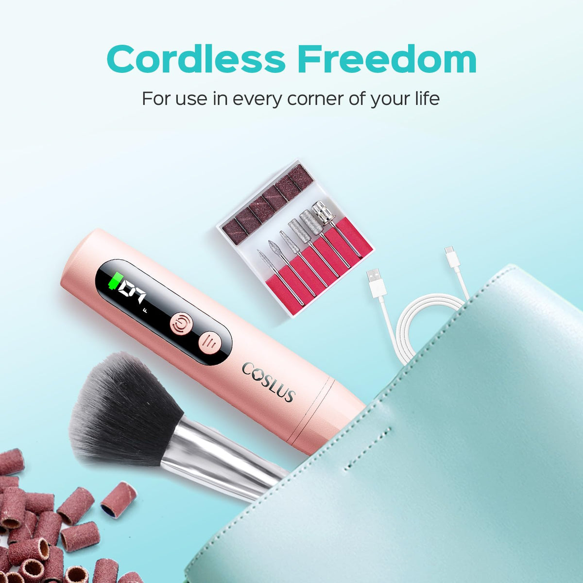 COSLUS C52 ideal for home and salon use, portable and travel-friendly.