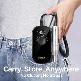 COSLUS E51 nail drill battery pack supports long salon or home sessions.