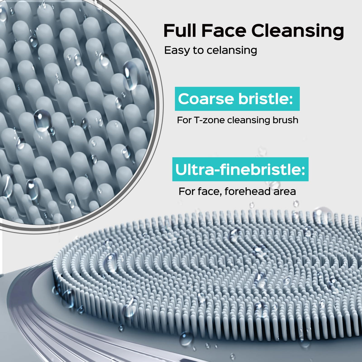 COSLUS FBS01 mode display showing five cleaning modes and memory function