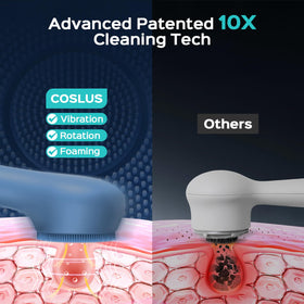 COSLUS FBS03 IPX7 waterproof design for safe shower use.