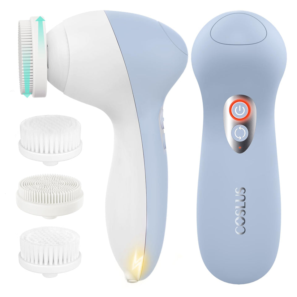 COSLUS FBX04 front view showing the compact ergonomic handle for daily cleansing.