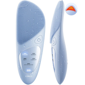 COSLUS JMY05 face brush in action for deep cleansing.