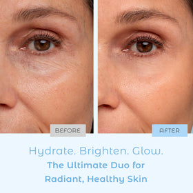 Cosmedica morning routine with serums ready for application