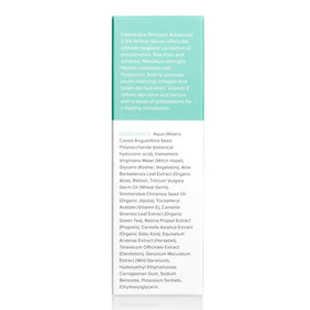 Cosmedica Skincare set packaging with three serums indicating a complete daily routine.
