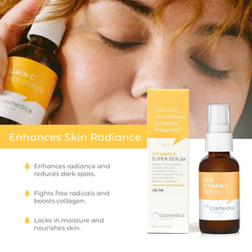Cosmedica Skincare Set packaging image with the kit box