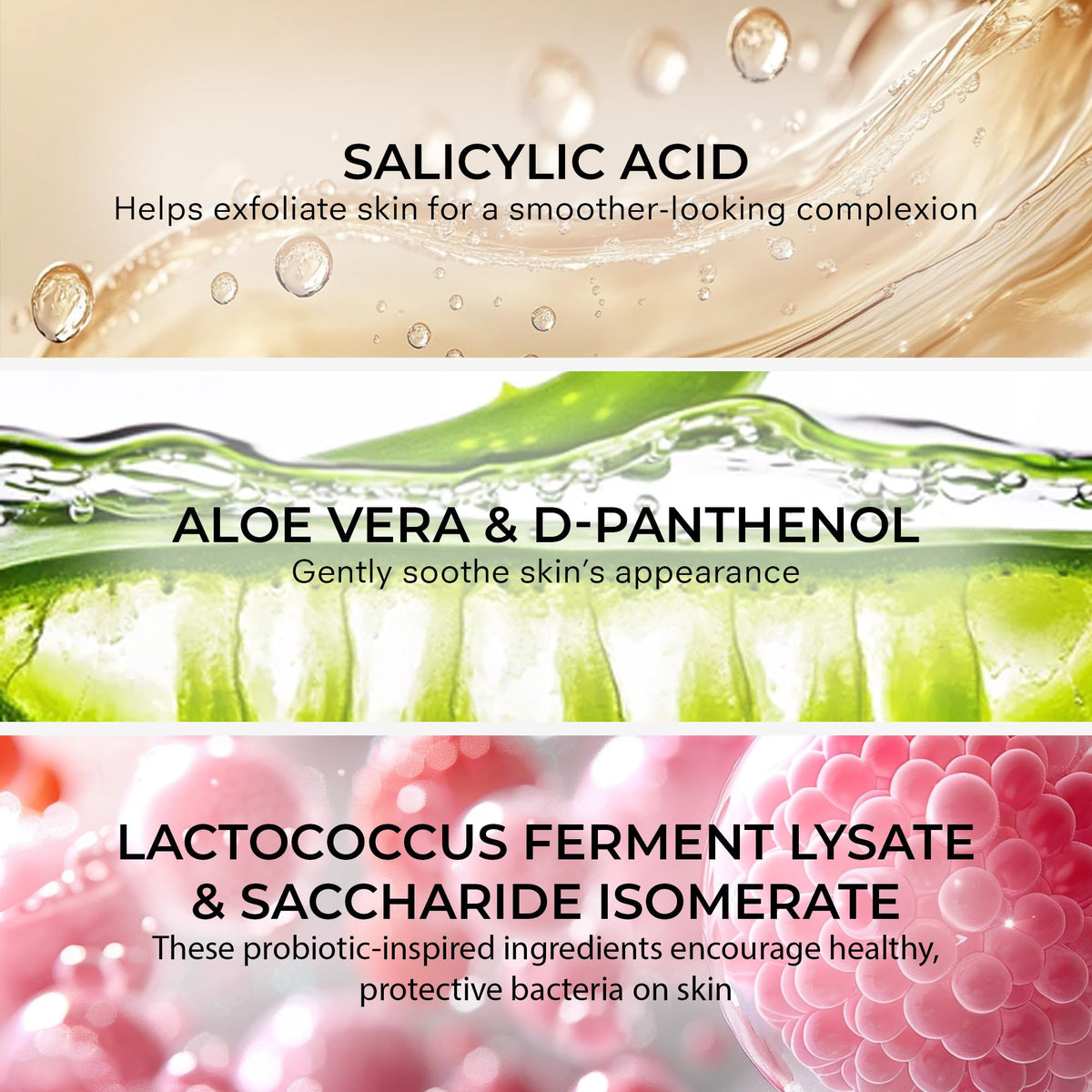 COSMEDIX Clarify Aloe Vera for soothing hydration during cleansing