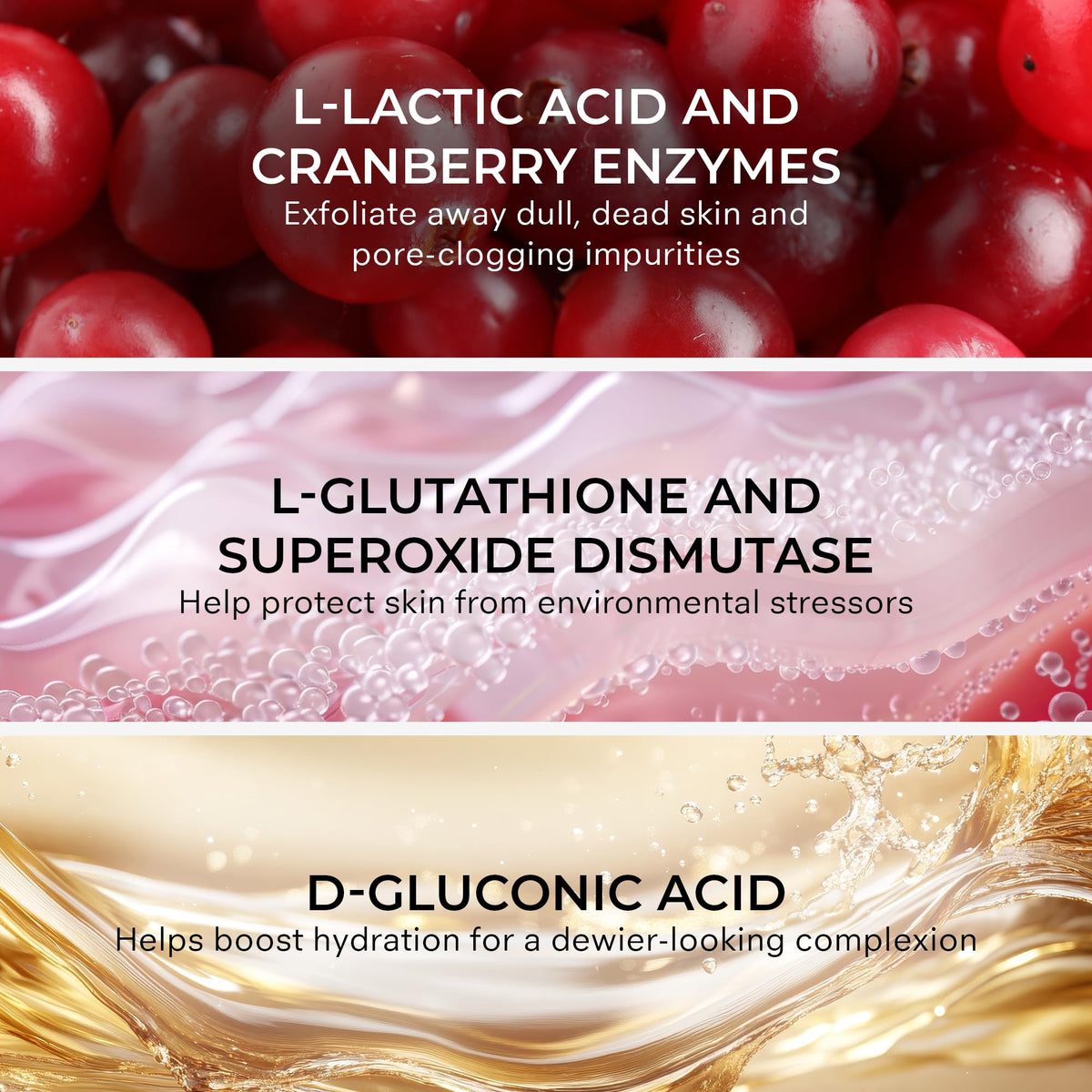 COSMEDIX Pure Enzymes Cranberry Mask spread demonstrates smooth application and even coverage