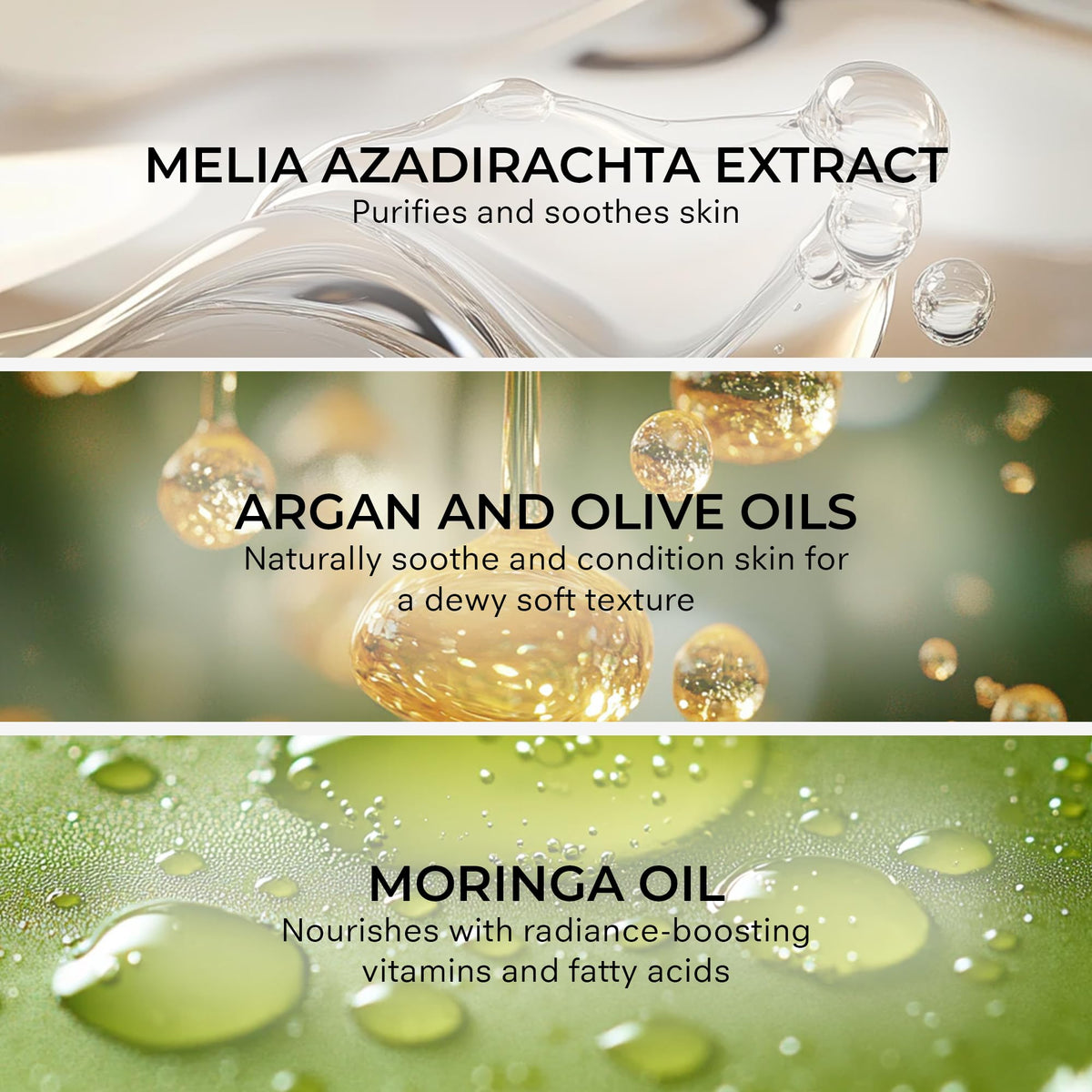 CosMedix Purity Solution cleansing oil emulsifying with water for a clean rinse.