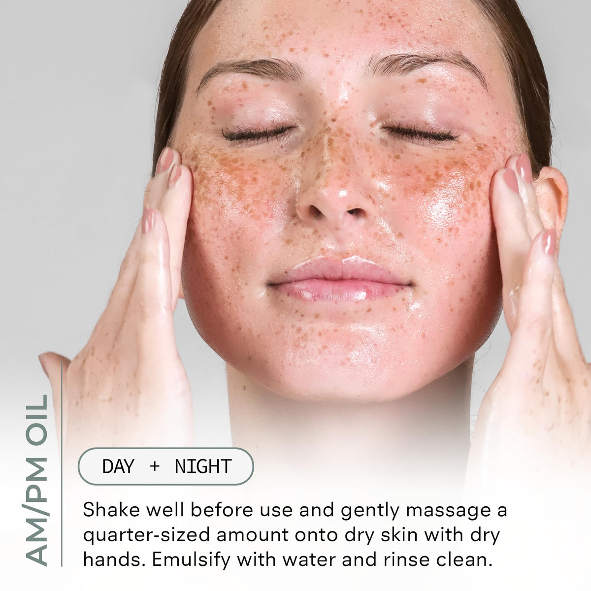 CosMedix Purity Solution cleansing oil for morning use and quick cleanse.