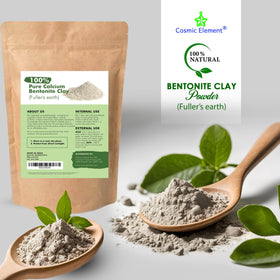 Cosmic Element 8 oz bentonite clay powder ready for use