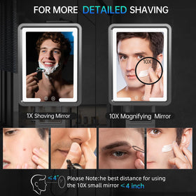 COSMIRROR stepless dimming keeps brightness consistent and skin-friendly.