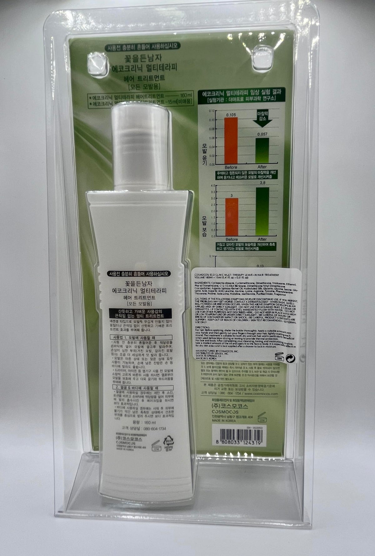 COSMOCOS Eco Clinic texture close-up shows rich nourishing formula