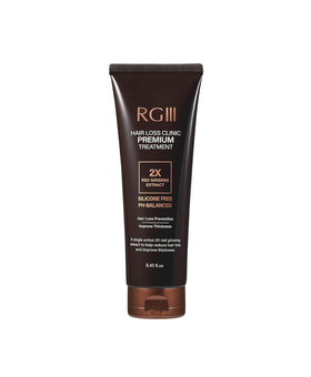 COSMOCOS RG3 Premium Treatment bottle front for convenient at-home hair care
