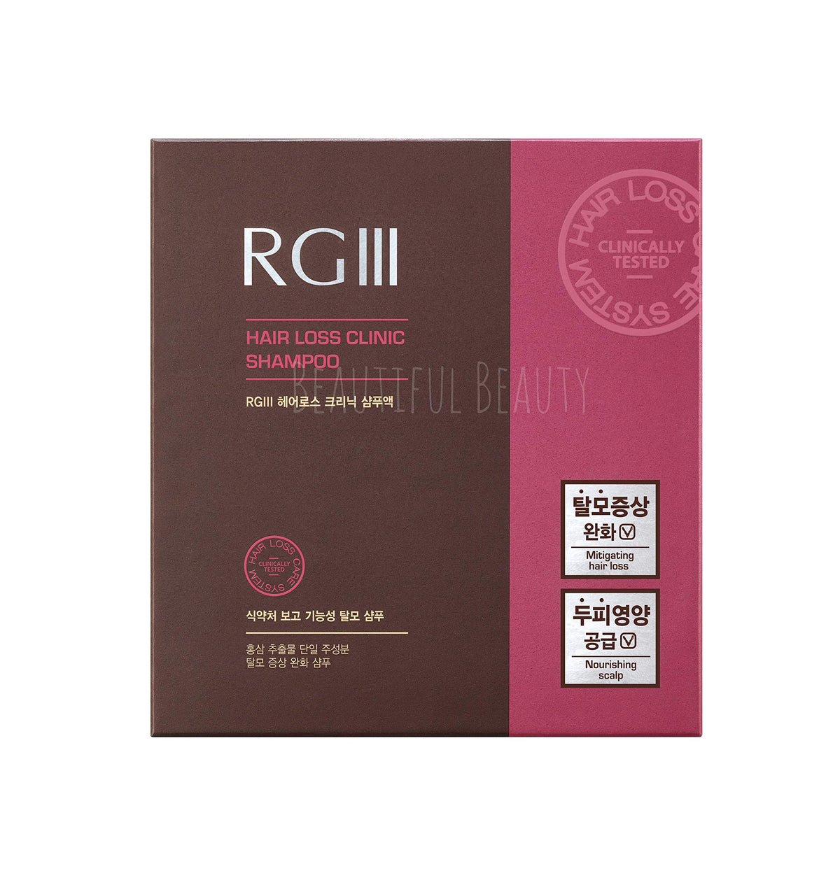 COSMOCOS RGIII red ginseng saponin concentrate for strong roots.