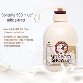 Cosmocos Somang Milk Body Wash lather reveals rich, silky texture.