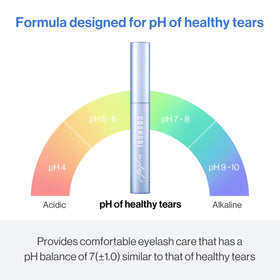 COSNORI eyelash serum applied during daily routine for gentle care