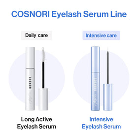 COSNORI serum swatch reveals a clear, lightweight gel for lashes