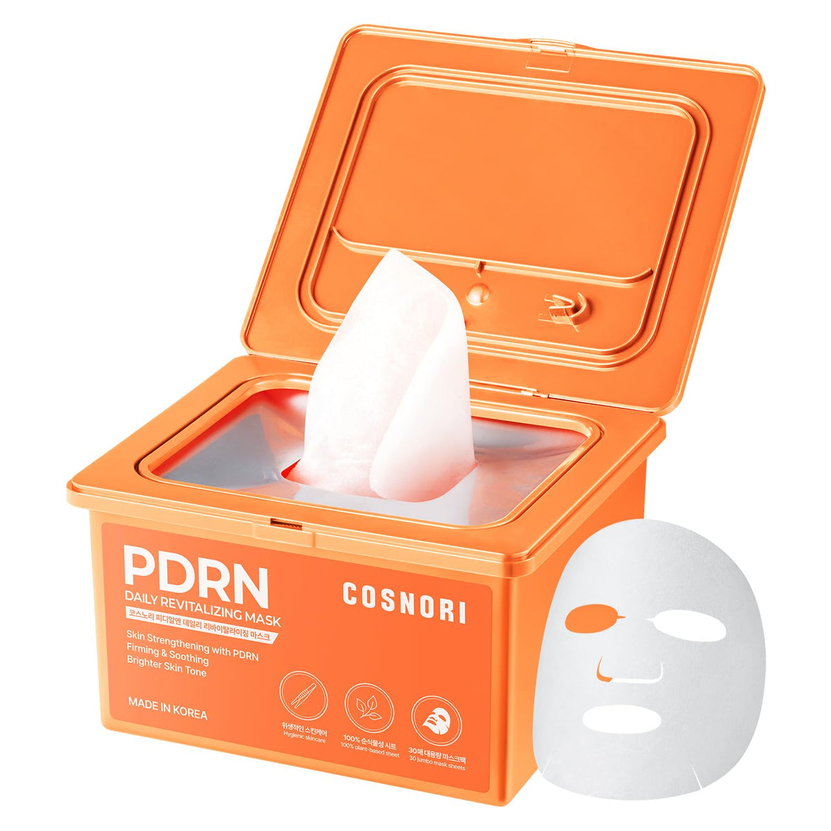 COSNORI PDRN mask sheets in packs for convenient daily hydration