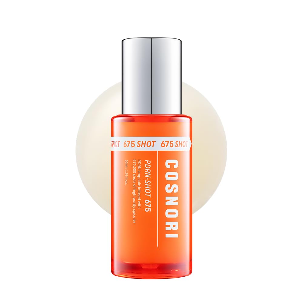 COSNORI PDRN-Shot 675 serum bottle ready for daily skincare and hydrated glow.