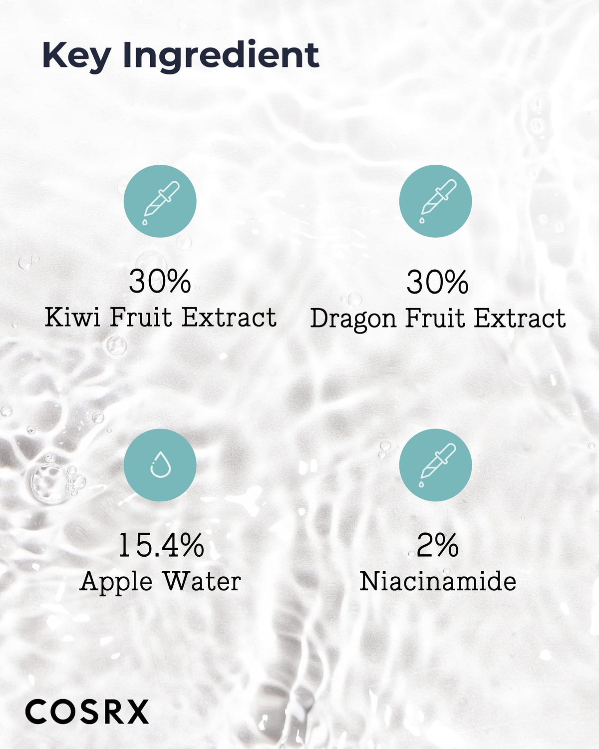 COSRX ABC Daily Toner kiwi extract image suggesting fruit-powered exfoliation.