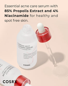 COSRX AC Collection CentellAC-Rx ingredients close-up highlighting soothing complex